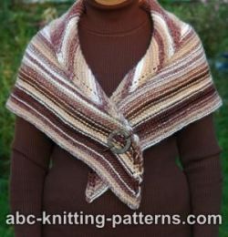 Easy Garter Stitch Shawl