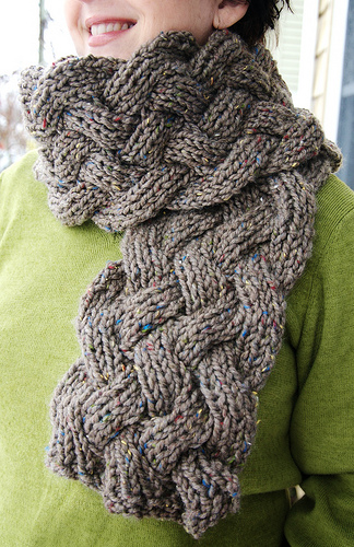 Knitting Patterns Galore - Lamar Scarf