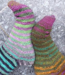 Noro Stripey Socks