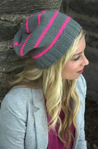 Neon Striped Hat 