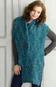 Knit Button Wrap