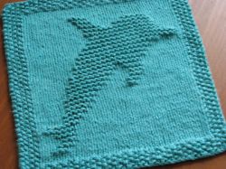 Dolphin Dishcloth