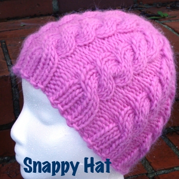 Knitting Patterns Galore Snappy Hat