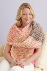 Plush Stripes Shawl