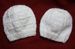 Simple Lines Baby Hats