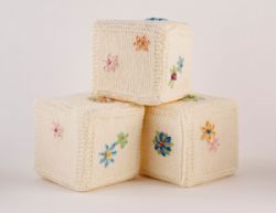 Embroidered Baby Blocks