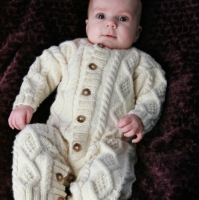 Baby Aran Bodysuit