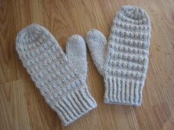 Corrugated Mittens