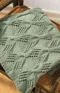Cable Knit Throw