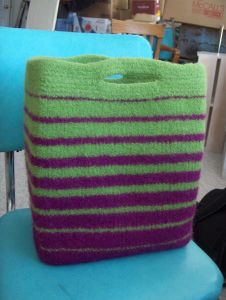 Angela's Fabulous Felted Bag