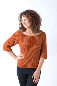 Knitting Encyclopedia Ribbed Sweater