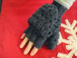 Convertible Thrummed Mittens