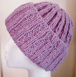 Handspun Ribbed Hat