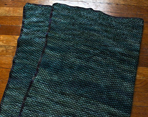 Knitting Patterns Galore Super Simple Seed Stitch Baby Blanket