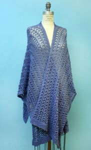 Knit Spring Ruana