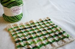 Twisted Columns Dishcloth