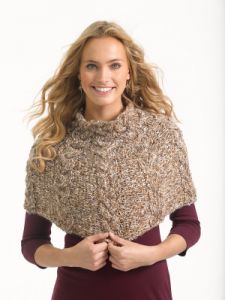 Cabled Capelet