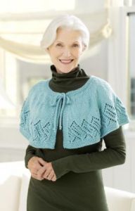 Lacy Knit Capelet