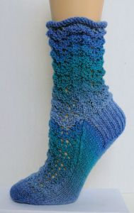 Waves of Color Socks