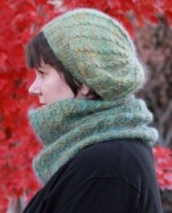 Peavine Hat and Cowl Set