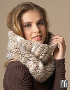 Knitting Patterns Galore - 7-41 Cowl