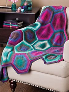 Hexagon Afghan