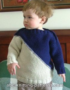 Child's Color Block Sweater