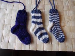 Tiny Sock Ornament