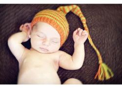 Newborn Long Tail Hat