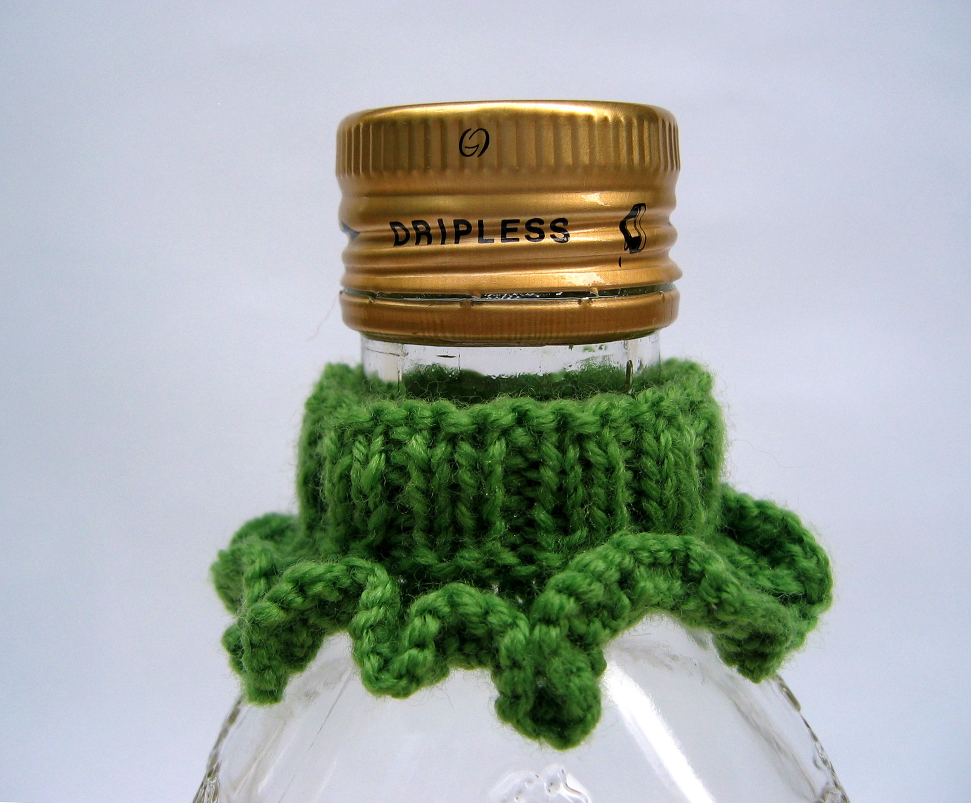 Knitting Patterns Galore Olive Oil Drip Catcher