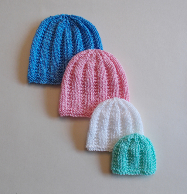 Knitting Patterns For Neonatal Hats - Mike Natur