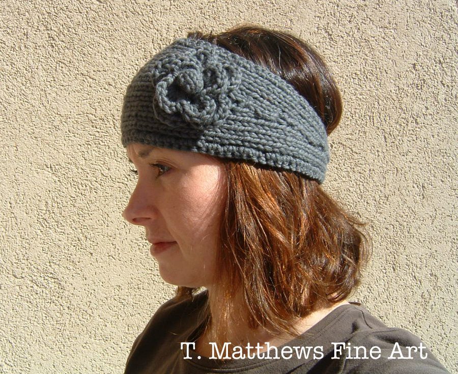 Knitting Patterns Galore Morning Walk Headband Earwarmer