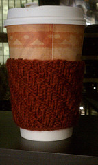 Leaning Rib Coffee Cozy