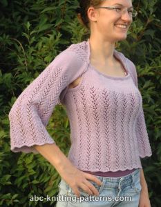 Vine Lace Summer Shrug