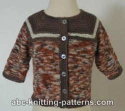 Seamless Baby Cardigan