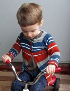 Baby and Toddler Striped Cardigan