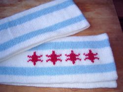 Chicago Flag Scarf