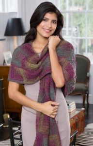 Knit Mitered Shawl