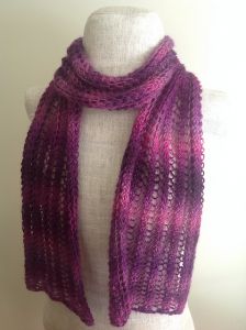 Lacy Petunia Scarf 