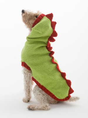 Knitting Patterns Galore The Dragon Slayer Dog Sweater