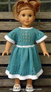 Robe à œillets pour poupée American Girl