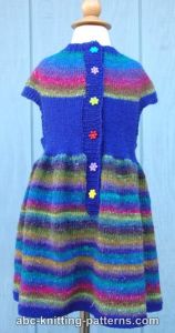 Girl's Round Yoke Dress