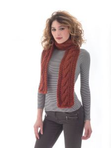 Favorite Classic Cabled Scarf