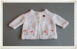 Fleur Baby Cardigan Jacket