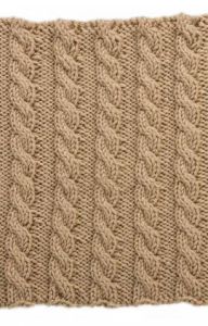 Basic Cables Square for Knit Your Cables Afghan