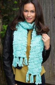 Basketweave Scarf