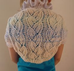 Lacy Bellflowers Shrug