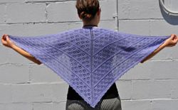 Panda Silk Sweet Alyssum Shawl 