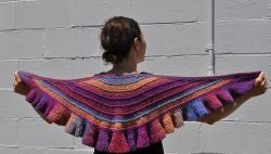 Ruffled Shawl