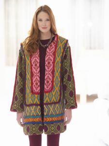 Tapestry Panel Coat